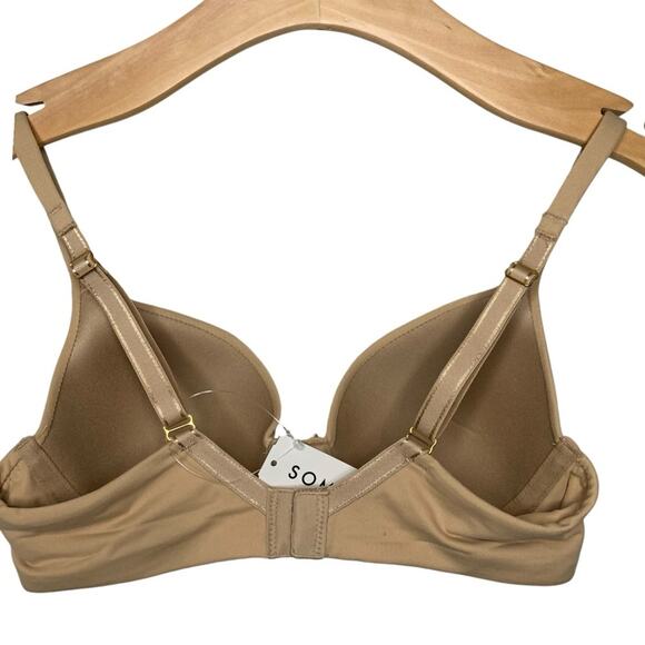 Soma Bra Women's Size 32B Full Coverage Warm Amber Underwire Center Pendant NWT - Picture 3 of 8